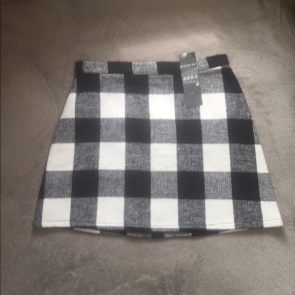 Primark Dresses & Skirts - Black & White Checkered/Plaid Skirt